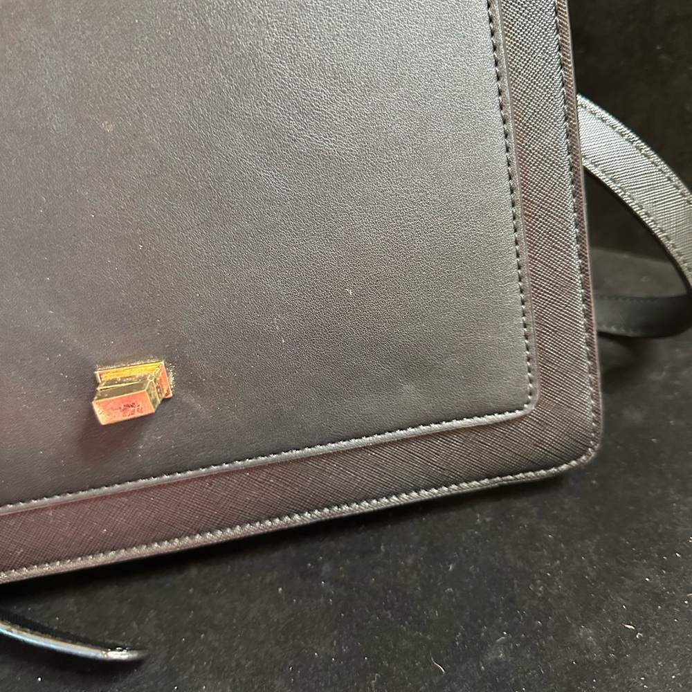 Aldo Black and Multicolor Floral Satchel - Picture 14 of 14